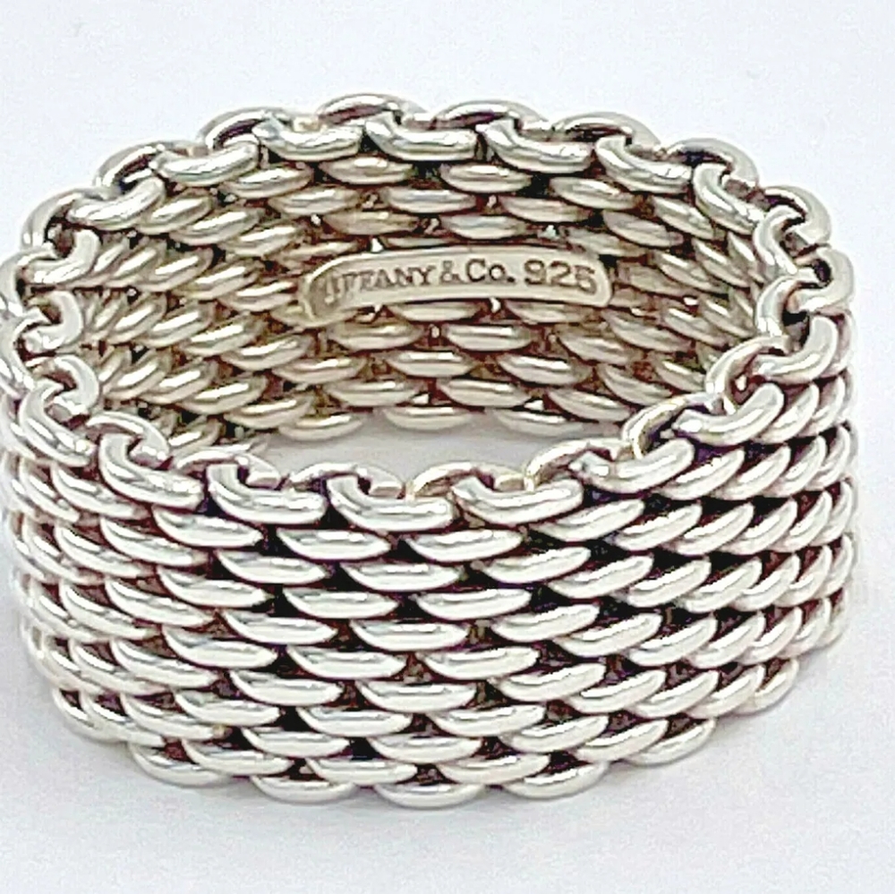 TIFFANY & CO. MESH SOMERSET 10MM BAND